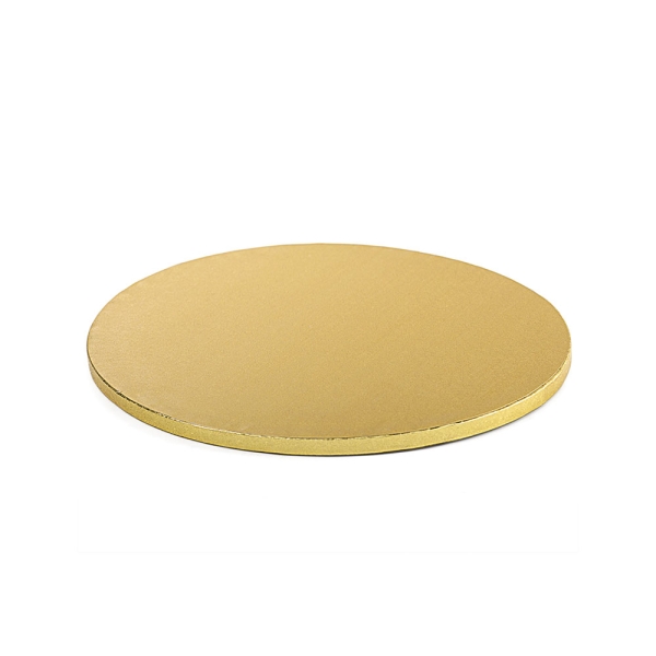 Cake Board Round 36cm (14") / Thickness 12mm - GOLD